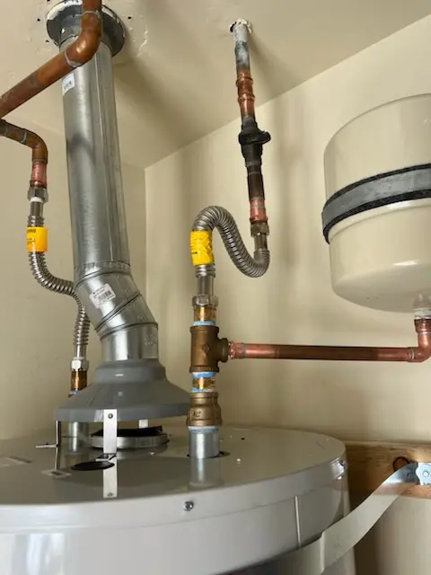 Water heater installation and plumbing repair in South Pines